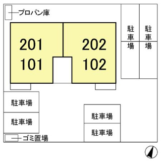 【区画図】 | アムールハイツ