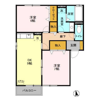 【間取り】 | アムールハイツ