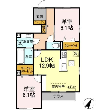 ラピスラズリの間取り