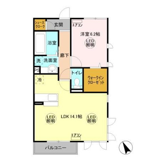 【間取り】 | アルカディアAB A
