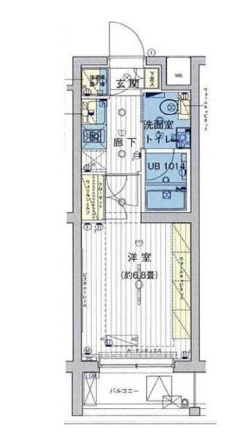 ブライズ上池台の間取り|間取りです。