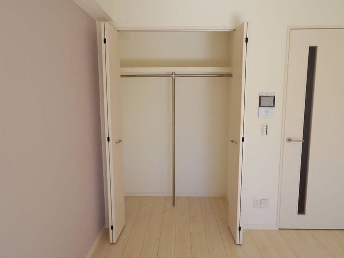 エキスポコンフォート Ⅱの収納|クローゼット(建設中)