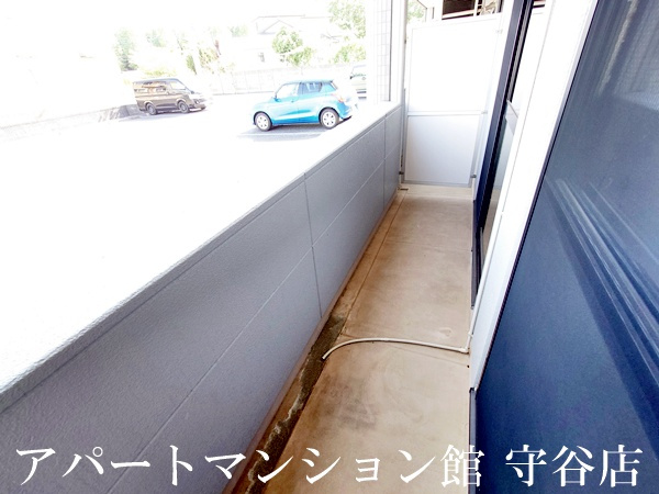 リバーフィールドのバルコニー