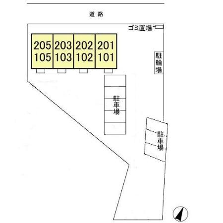 プランドールの区画図