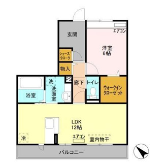 【間取り】 | フェリオ B
