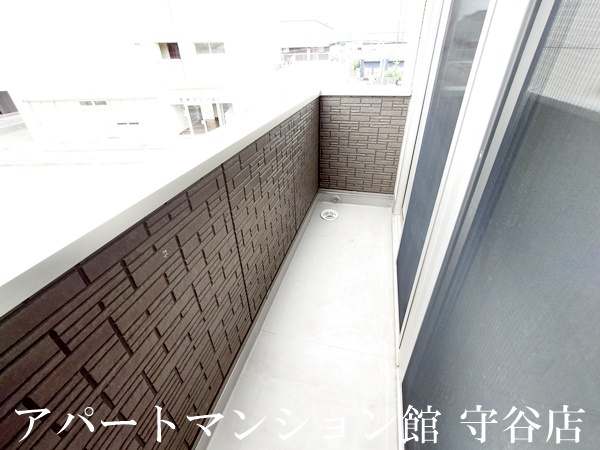 ファミリアつくばのバルコニー