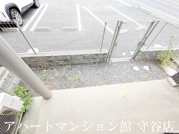 ファミリアつくばのバルコニー