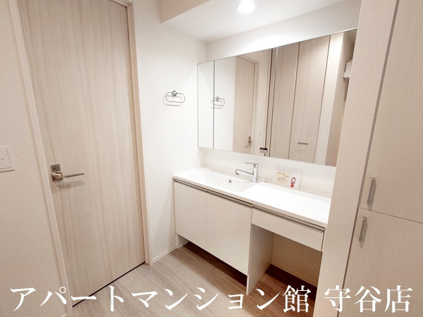 ベルグランデの独立洗面台