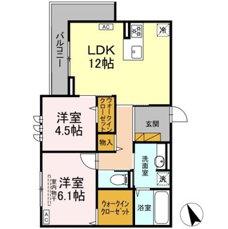 【間取り】 | D's LIEN (ディ-ズリアン) D