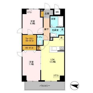 【間取り】 | エキスポコンフォート Ⅱ