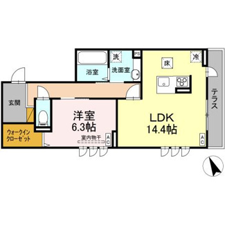 【間取り】 | D's LIEN (ディ-ズリアン) A