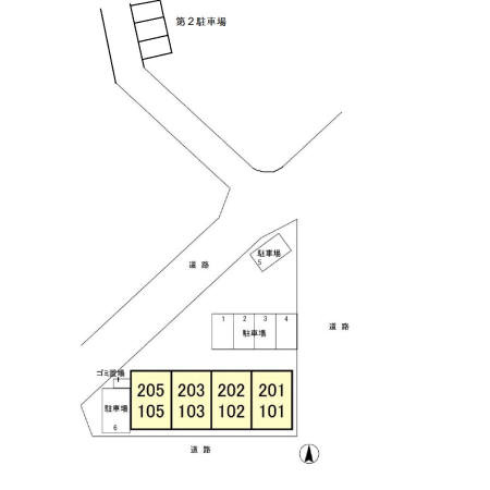 AP－AKIの区画図