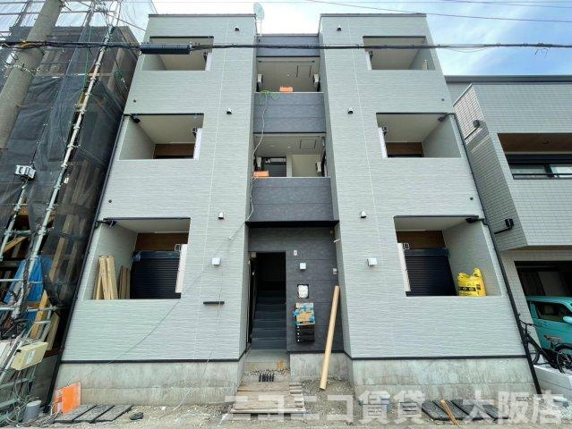 大阪市平野区平野市町１丁目のアパートの外観