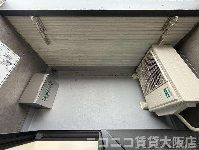 大阪市平野区平野市町１丁目のアパートのバルコニー|同タイプイメージ写真のため現況を優先いたします。