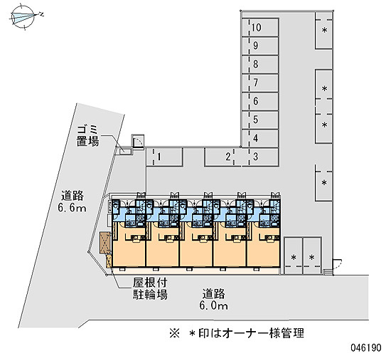 レオネクストアールズコート花畑の区画図