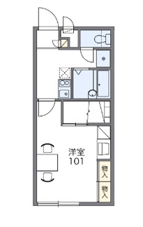 【間取り】 | レオパレス千現 | 画像2