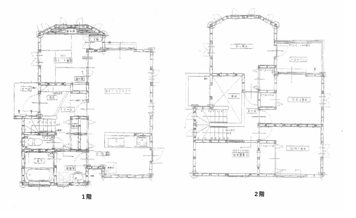 土山中古戸建の間取り