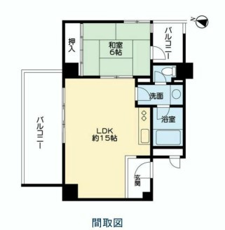 サントピアマリーナマンションの間取り