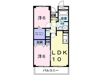 【間取り】 | パルシャス東 | 間取図
