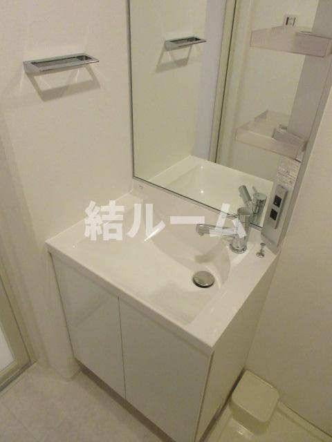 板橋区小茂根４丁目の賃貸マンションの洗面所