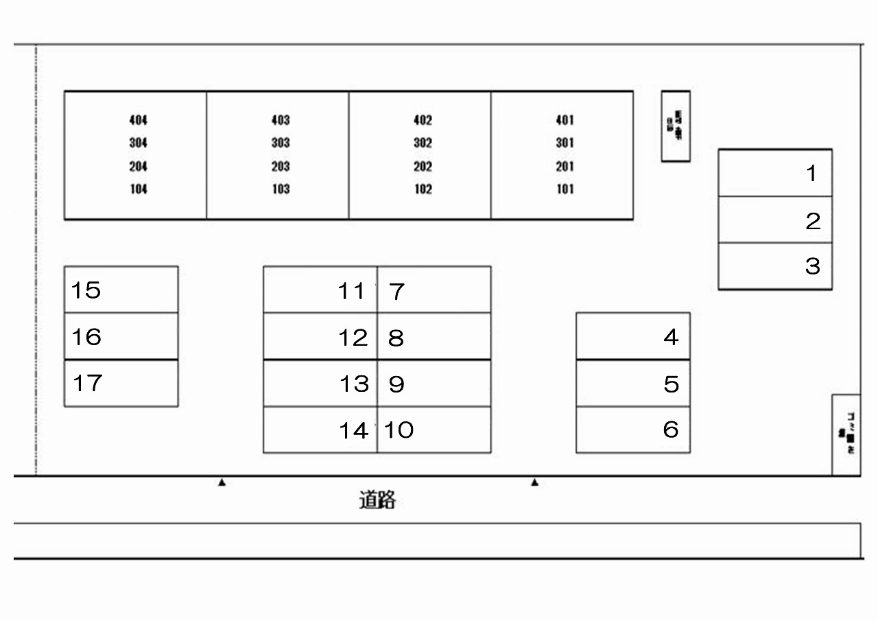 紫峰の駐車場|駐車場