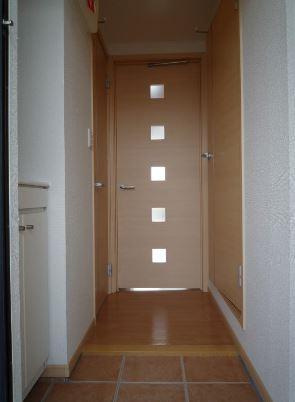 フィヤージュⅡの玄関
