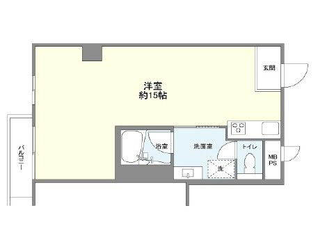 パイロットハウス北新宿の間取り|間取りです。