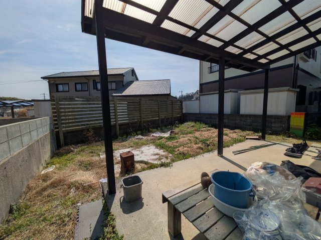 新浜町戸建ての庭|お庭が付いています