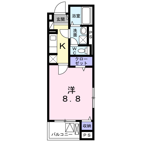 フォレストガーデン小門町の間取り