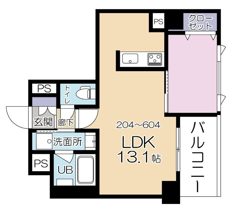 コンフォートスクエア川崎 の間取り|間取りです。