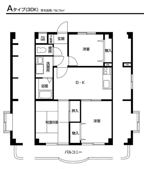 【間取り】 | ノーブル　壱番館
