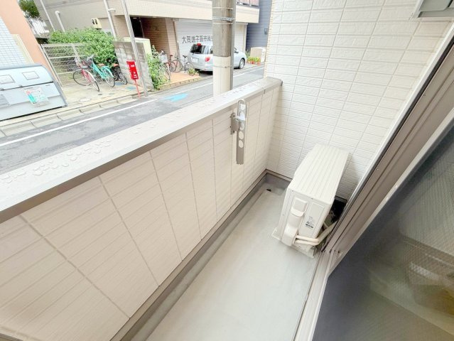オストリカ井荻のバルコニー