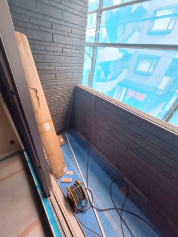 オストリカ井荻のバルコニー|バルコニー（建築中）