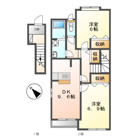 チェリーヒルズの間取り