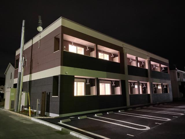 アンジュAの外観|外観写真（夜）