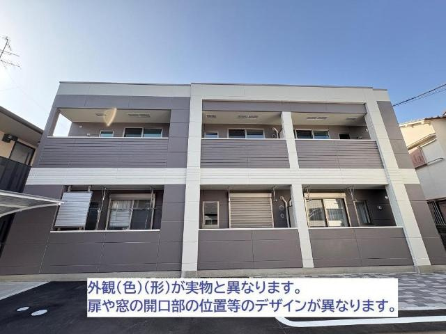 土浦市荒川沖東新築アパート（仮の外観|同型タイプ