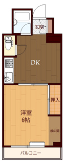 【間取り】 | リバーサイドFK