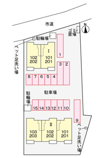 【駐車場】 | コタン　Ⅰ | 駐車場