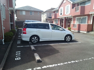 【駐車場】 | 霞台ハイツＢ | 駐車場