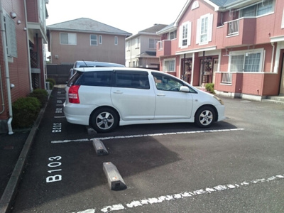 【駐車場】 | 霞台ハイツＢ | 駐車場