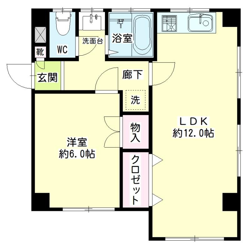 メゾンＩ＆Ｓ の間取り|間取りです。