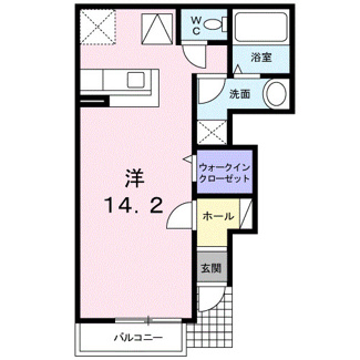 【間取り】 | サン・ル－ム永国 | 間取図