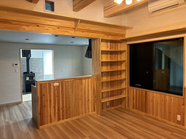 淀江町西尾原 新築戸建の居間・リビング