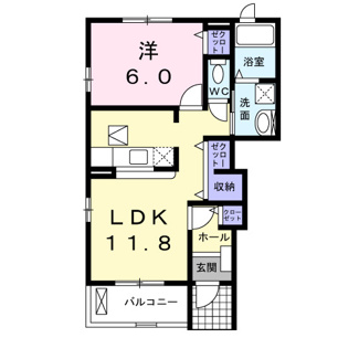【間取り】 | 霞台ハイツＥ | 間取図