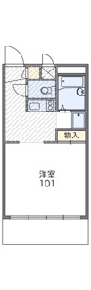 【間取り】 | レオパレスフラワー | 画像2