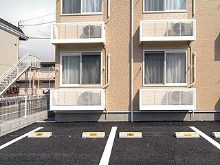 レオパレスWinⅡのバルコニー