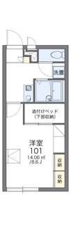 【間取り】 | レオパレスWinⅡ | 画像2