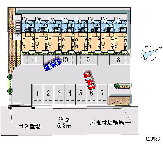 レオパレスONOの駐車場|画像4