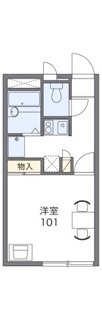 【間取り】 | レオパレスレジデンス霞ヶ岡 | 画像2