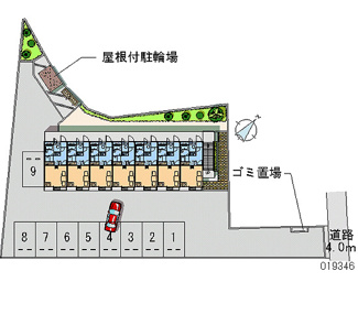 【駐車場】 | レオパレスレジデンス霞ヶ岡 | 画像4